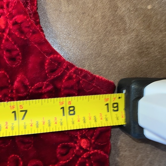 ConradC Collection Red Large Pull Over Textured Deep Wine Red - Picture 12 of 12